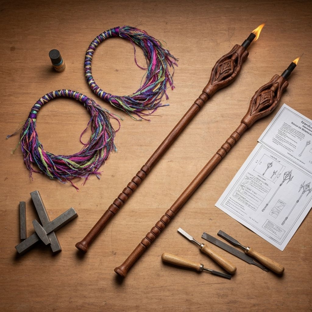 The DIY Fire Toy Maker's Guide - Fire Prop Construction The DIY Fire Toy Maker's Guide ebook cover - complete guide to crafting fire props