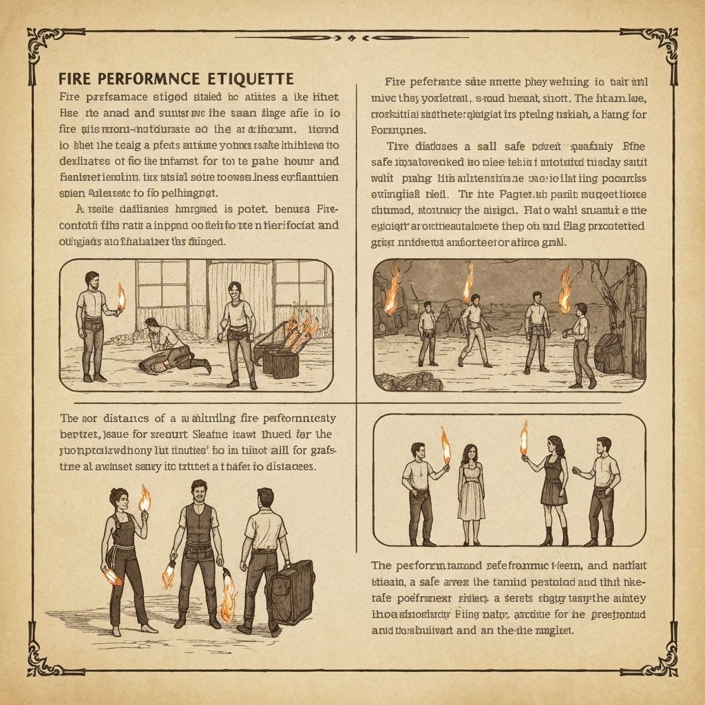 Fire Performance Etiquette - Burn Monkeys Fire Flow Ebook Fire Performance Etiquette - Community guidelines and best practices - comprehensive fire arts ebook guide